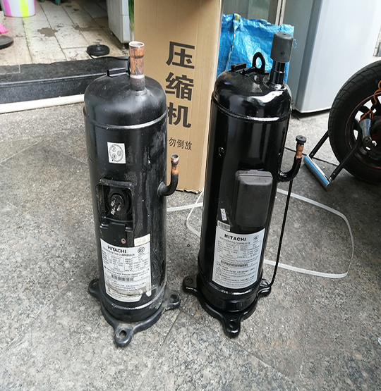 靖宇中央空调压缩机的更换维修